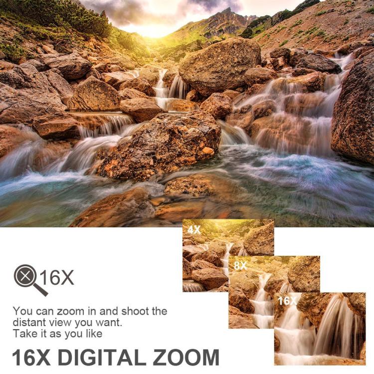 HD 4K Handheld Digital Camcorder With Electronic Image Stabilization For Outdoor Sports, US Plug, Standard, Standard+32G Memory Card, Standard+64G Memory Card, Standard+128G Memory Card