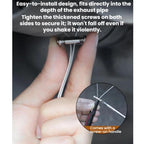 Automotive Wear-resistant Exhaust Pipe Grounding Anti-static Strap, Luminous + Reflective, Reflective, With Warning Light (Blister Packaging)