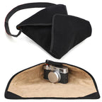 Multipurpose Camera Wrap Cloth Self-Adhesive Storage Bag For Lenses, Gimbals & Tablet Devices, L Brown, L Khaki, L Cyan, S Brown, S Khaki, S Cyan