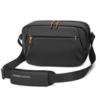 QISEMIAN XK110 Men Messenger Camera Bag Water-Resistant DSLR Photography Sling Bag With Removable Dividers & Tripod Mount