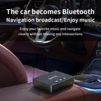 D11 Car Bluetooth 6.0 Audio Adapter NFC Bluetooth Receiver, D11