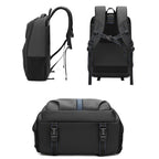 QISEMIAN Photography Backpack with Removable Insert, Dry-Wet Separation Zone, Customizable Dividers for Cameras & 16-Inch Laptop