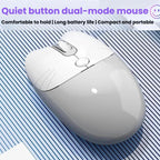 MOFii Sweet Upgraded 2.4G+Bluetooth Dual-Mode Wireless Charging Keyboard Mouse Set