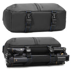 QISEMIAN Men Single Shoulder Camera Bag with Built-in Removable Dividers for Digital Equipment