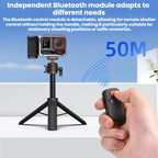 For Insta360 Ace Pro / 2 / X5 Flymile Magnetic Quick-Release Action Camera Street Shooting Handle