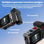 For Insta360 Ace Pro / 2 / X5 Flymile Magnetic Quick-Release Action Camera Street Shooting Handle