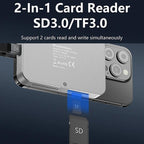8 In 1 Magnetic Dock NVMe SSD Enclosure USB 3.2 Hub, MC806