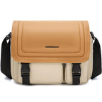 QISEMIAN Crossbody Camera Bag Water-Resistant Sling Messenger Bag With Tripod Mount, XK0040 Orange, XK0040 Green