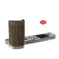 For Fujifilm X100VI Flymile Camera L-Shaped Handgrip With Cold Shoe Thumb Rest Bracket, For Fujifilm X100VI Silver Walnut, For Fujifilm X100VI Black Ebony
