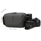 QISEMIAN All-in-One Mens Photography Sling Bag with Removable Camera Insert & Tripod Holder