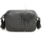 QISEMIAN All-in-One Mens Photography Sling Bag with Removable Camera Insert & Tripod Holder