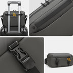 QISEMIAN All-in-One Mens Photography Sling Bag with Removable Camera Insert & Tripod Holder