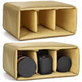 Protective Camera Insert With Movable Dividers For DSLR/Mirrorless Cameras, Fits Into Backpacks & Messenger Bags