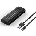 Blueendless 10Gbps M.2 SSD Enclosure External Type-C 3.2 Portable Hard Drive Case, NVMe Protocol With USB Cable Black Gray, NVMe Protocol With USB/Type-C 2 In 1 Cable Black Gray, NVMe Protocol With USB Cable Silver Orange                               ...