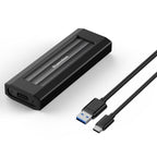 Blueendless 10Gbps M.2 SSD Enclosure External Type-C 3.2 Portable Hard Drive Case, NVMe Protocol With USB Cable Black Gray, NVMe Protocol With USB/Type-C 2 In 1 Cable Black Gray, NVMe Protocol With USB Cable Silver Orange                               ...