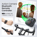 aMagisn Bluetooth Remote Shutter for DJI Osmo Action 6/Action 5 Pro/Action 4/Osmo 360, AA28