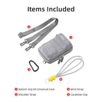 aMagisn Universal Case Bag For Action Camera Street Photography Grip Kit With Shoulder Strap