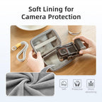 aMagisn Universal Case Bag For Action Camera Street Photography Grip Kit With Shoulder Strap