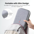 For DJI Osmo Action 6 aMagisn Medium Hard Shell Carrying Case with Removable Foam Insert, For DJI Osmo Action 6