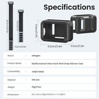 For DJI Osmo Nano Vision Dock aMagisn Silicone Case With Multifunctional Wrist Strap