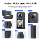 For Insta360 X4 Air Camera, aMagisn Silicone Case Black, aMagisn Silicone Case Gray, aMagisn Silicone Case & Lens Cap Black, aMagisn Silicone Case & Lens Cap Gray