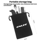 ENLEE 10pcs Bike Ratchet Wrench Repair Kit Multi-Functional Tire Repair Emergency Tool Set, 10pcs