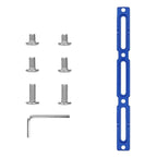 ENLEE Road Bike Water Bottle Cage Hole Adjuster, Long Blue, Long Red, Long Black, Short Blue, Short Red, Short Black