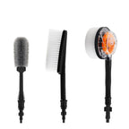 For LAVOR Series High-pressure Car Washers Water-fed Wash Brush, Round Brush, Straight Brush, Wheel Brush