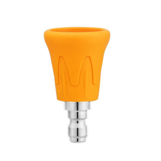 1/4 inch Car Wash Machine Splash-Proof Quick-Connect Nozzle with Soft Rubber Cover, 0-degree Red 035, 15-degree Yellow 035, 25-degree Green 035, 40-degree White 035, 0-degree Red 040, 15-degree Yellow 040, 25-degree Green 040, 40-degree White 040      ...