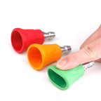 1/4 inch Car Wash Machine Splash-Proof Quick-Connect Nozzle with Soft Rubber Cover, 0-degree Red 035, 15-degree Yellow 035, 25-degree Green 035, 40-degree White 035, 0-degree Red 040, 15-degree Yellow 040, 25-degree Green 040, 40-degree White 040      ...