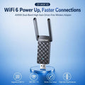 COMFAST CF-943F V2 AX900 WiFi 6 Bluetooth 5.4 USB Adapter Dual-Band Wireless Network Card, CF-943F V2