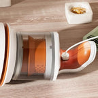 Mini Desktop Vacuum Cleaner 2-Speed USB Rechargeable, for Eraser Shavings & Keyboard Dust with Brush Nozzle