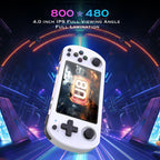 U8 Retro Handheld Game Console Open-Source 4 Inch HD IPS Screen Portable Console, 64G, 128G
