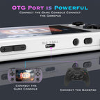 U8 Retro Handheld Game Console Open-Source 4 Inch HD IPS Screen Portable Console, 64G, 128G