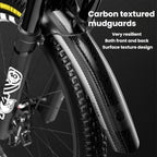 ENLEE MTB-002 Downhill Mountain Bike Fenders Universal Front & Rear Mudguards, Single, Double