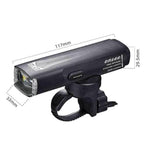 ENLEE EN-22 IP66 Waterproof High-Brightness Bike Headlight Anti-Glare Night Riding Light, 1600LM Black, 1600LM Grey, 2000LM Black, 2000LM Grey