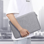 PU Suede Laptop Sleeve Case Business Notebook & Tablet Protective Inner Bag with Soft Lining, BUBM 13-inch, BUBM 14 Inch