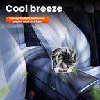 Vehicle-mounted Heater With Adjustable Fan Speed Defogging Defrosting Heater, Black 12V, Black 24V, Brown 12V, Brown 24V