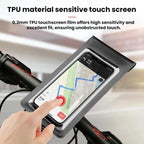 Bicycle/Motorcycle Waterproof Bag Phone Holder, F1-C Handlebar Mount, F1-M Rearview Mirror Mount