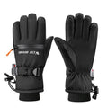 WEST BIKING Touchscreen Ski Gloves Windproof & Waterproof Winter Gloves with Anti-Slip Palm, Zipper Pocket for Snow Pass, S, M, L, XL