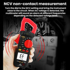 SMART SENSOR High-Precision Digital Display DC Clamp Multimeter, ST822