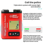 SMART SENSOR Nitrogen Dioxide Gas Concentration Digital Display Detector, AS8806