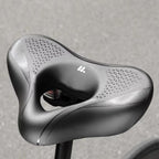 WEST BIKING Comfort Bike Saddle with Shock Absorption Wide Hollow Ventilated Design for Mountain/Road Bicycles, M, L