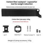 TOSEEK Carbon Fiber Road Bike Seatpost For JAVA Siluro 6top