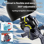 Outdoor Waterproof Motorcycle Phone Mount With Helmet Universal Phone Navigation Bracket, Handlebar Black, Handlebar Pink, Rearview Mirror Black, Rearview Mirror Pink