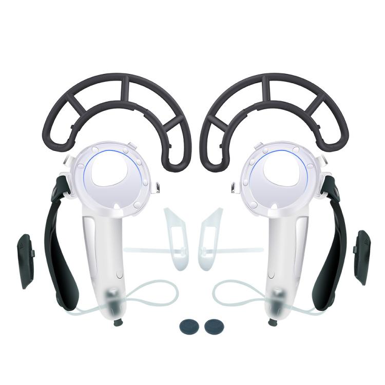 For Meta Quest 3 Controller Grip Cover Set Upgraded Extended Protective Frame