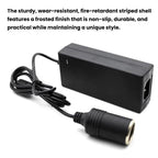 12V 5A Power Adapter Car Cup Holder Vacuum Cleaner Power Converter, US Plug, EU Plug, UK Plug