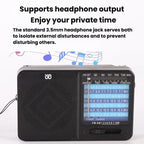 W-913 Portable Pointer Dual-Power Radio FM/AM/SW1-7 Multi-Band Radio