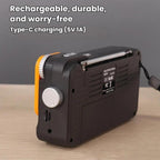 W-916 Portable Pointer Radio With Reading Light FM/AM Dual-Band Radio