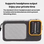 W-916 Portable Pointer Radio With Reading Light FM/AM Dual-Band Radio